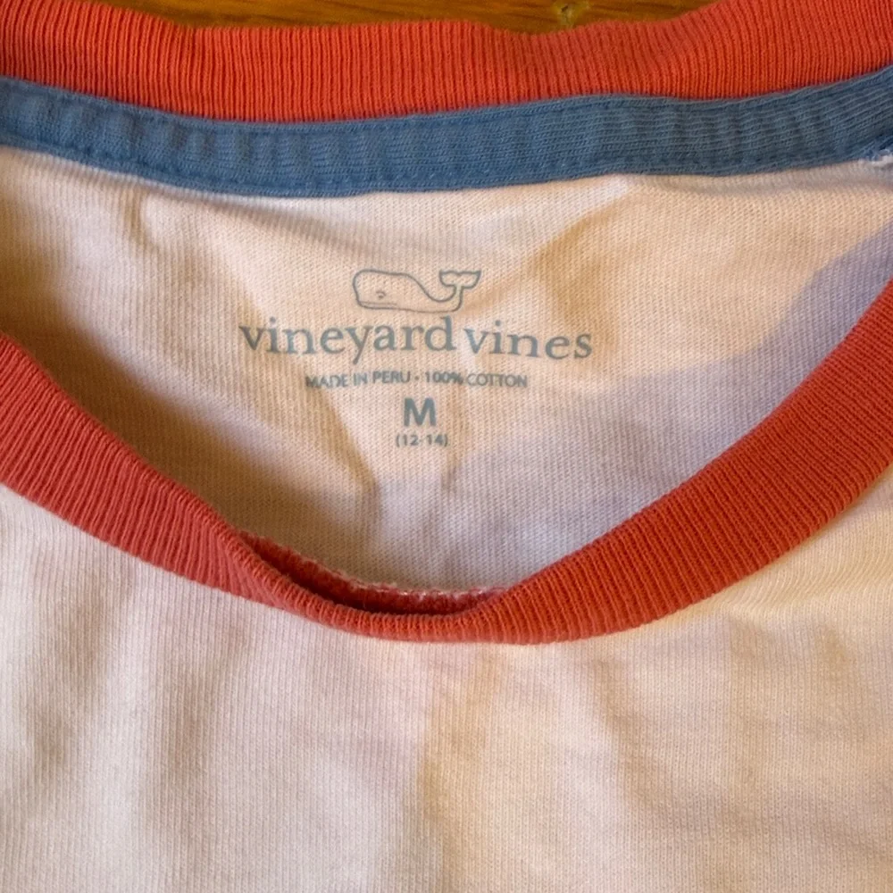 Vineyard Vines long sleeve baseball tshirt
